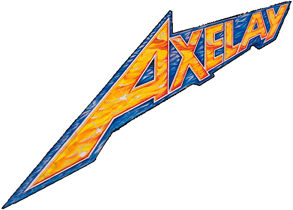 Axelay logo for Super Famicom